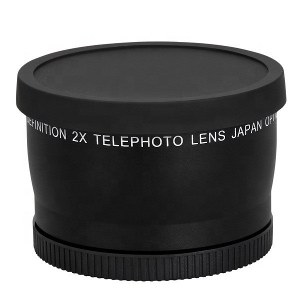 52MM 2X External Camera Telephoto Lens